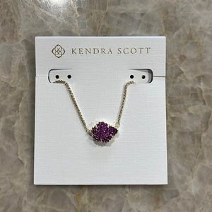 NWT Kendra Scott TESS druzy necklace